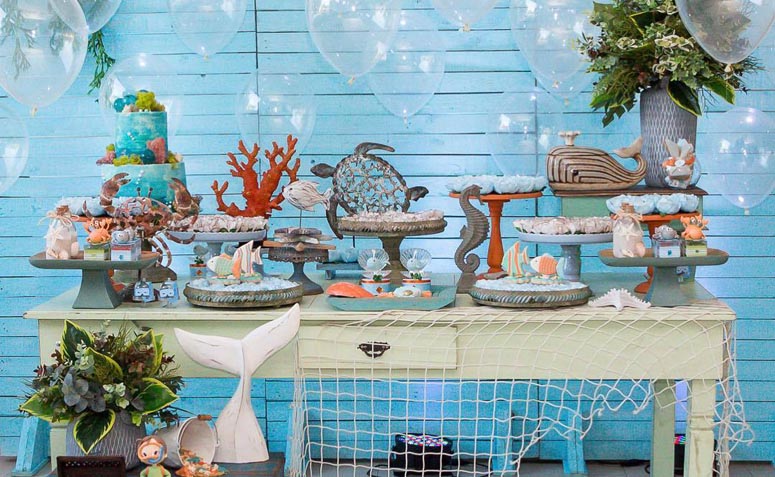 Festa fundo do mar: 75 inspirações e tutoriais para fazer a sua