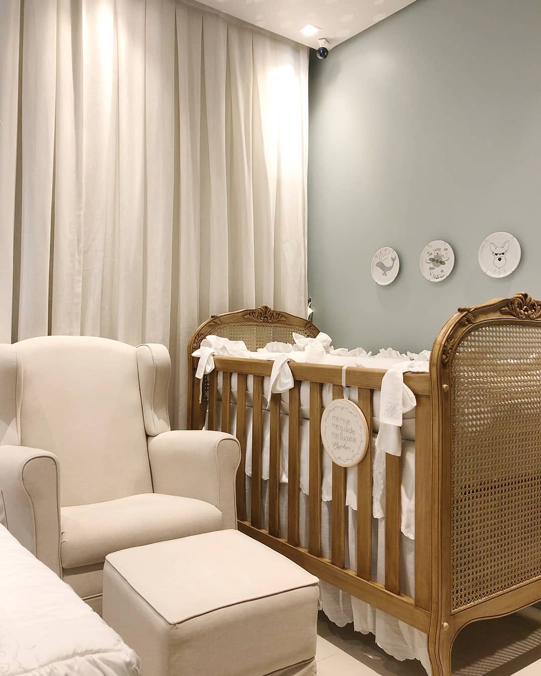 Foto de cortina para quarto de bebe 34 - 37