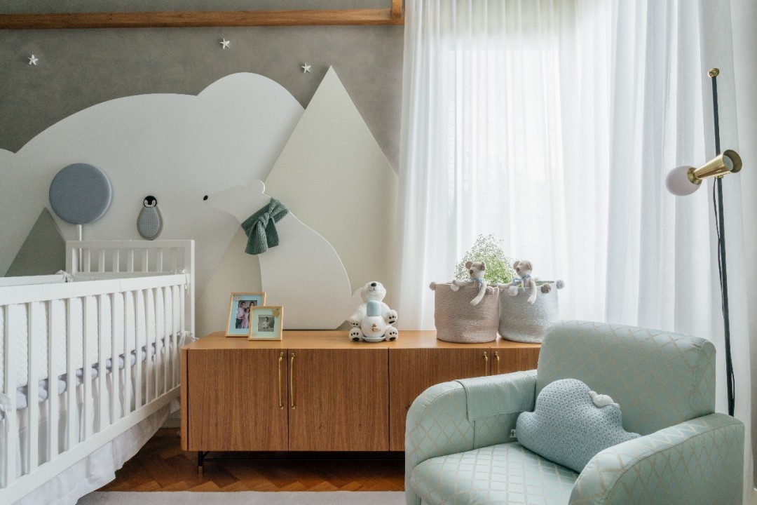 Foto de cortina para quarto de bebe 50 - 53