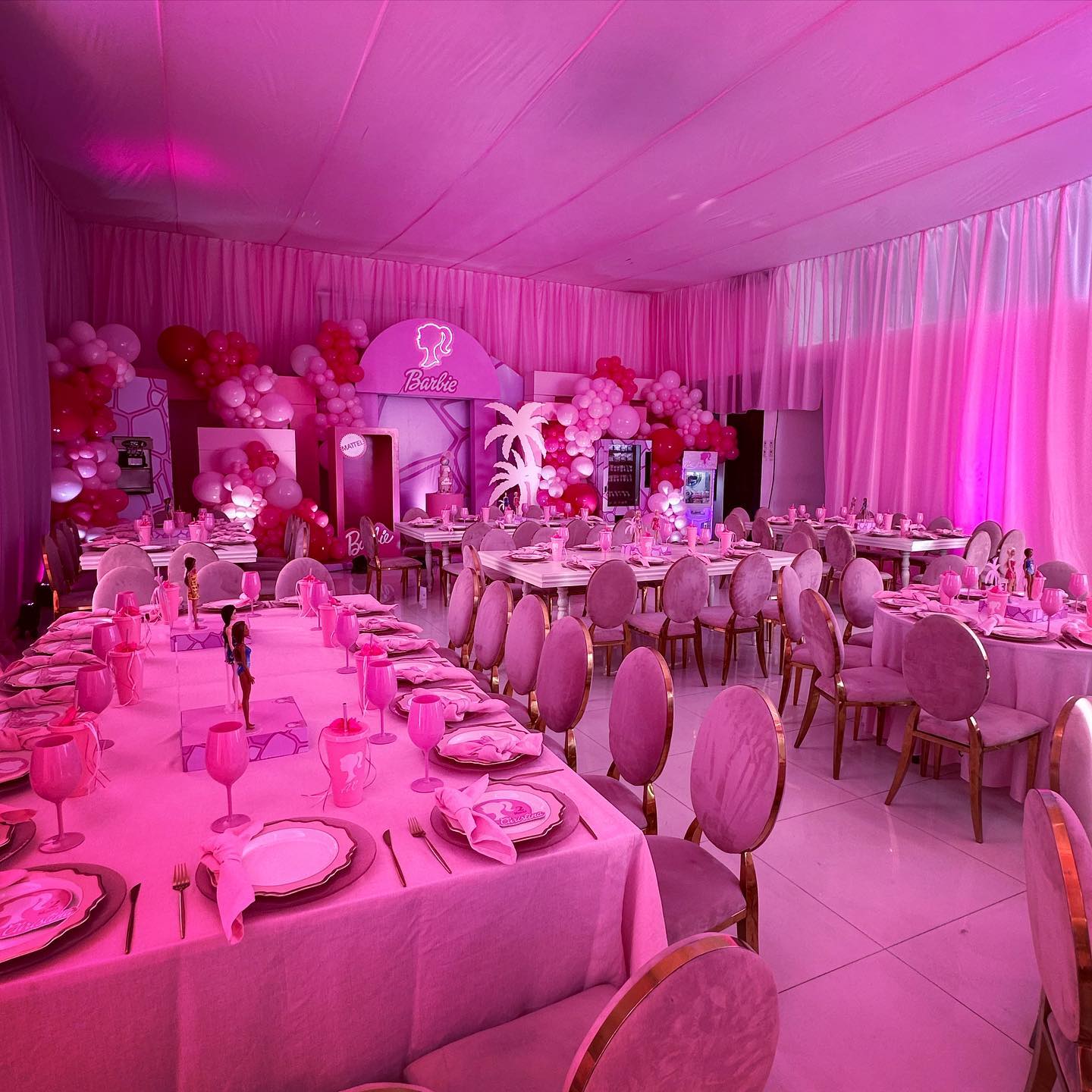 Foto de festa da barbie 058 - 61