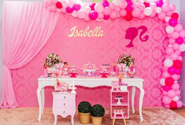 Foto de festa da barbie 14 - 17