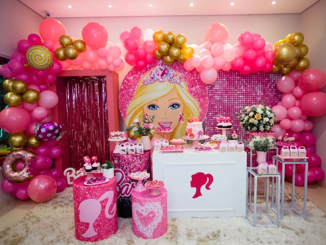 Foto de festa da barbie 3 - 6