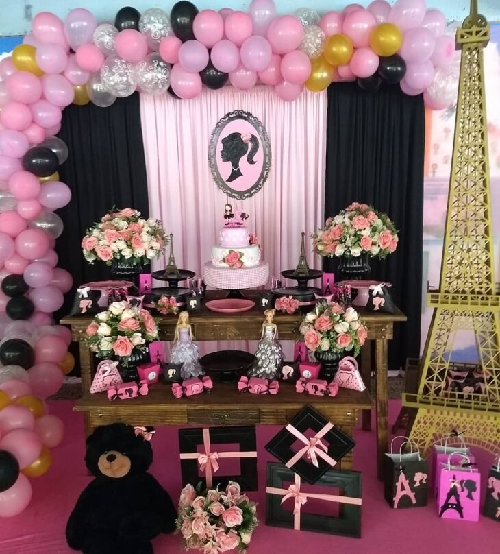 Foto de festa da barbie 44 - 47