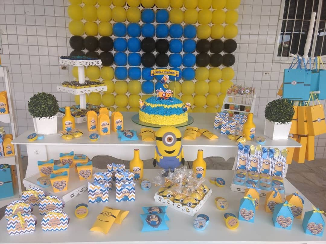 Foto de festa dos minions 10 - 13