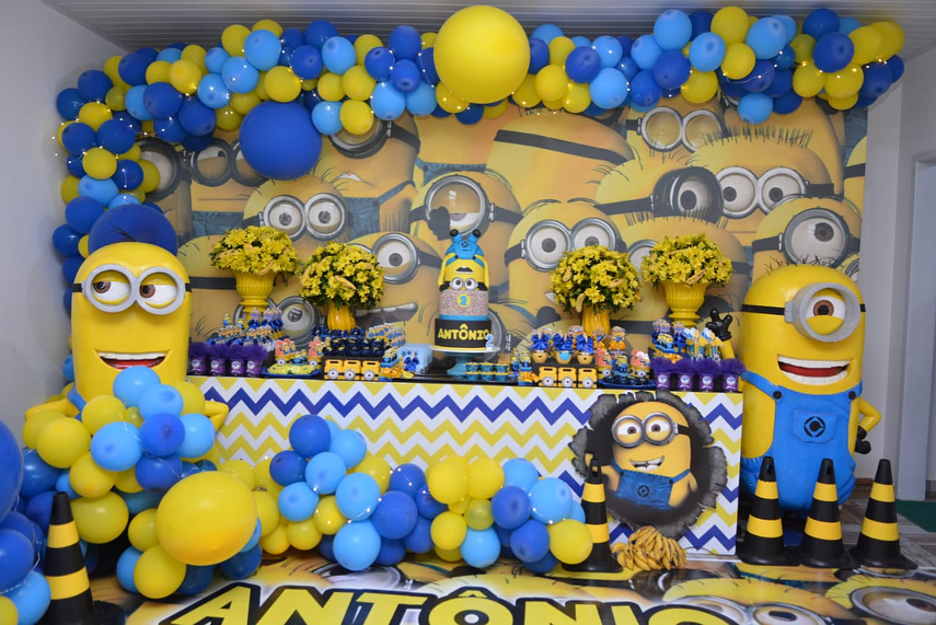 Foto de festa dos minions 47 - 49