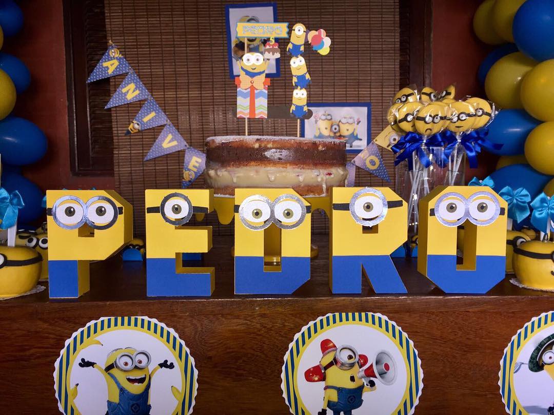 Foto de festa dos minions 5 - 8