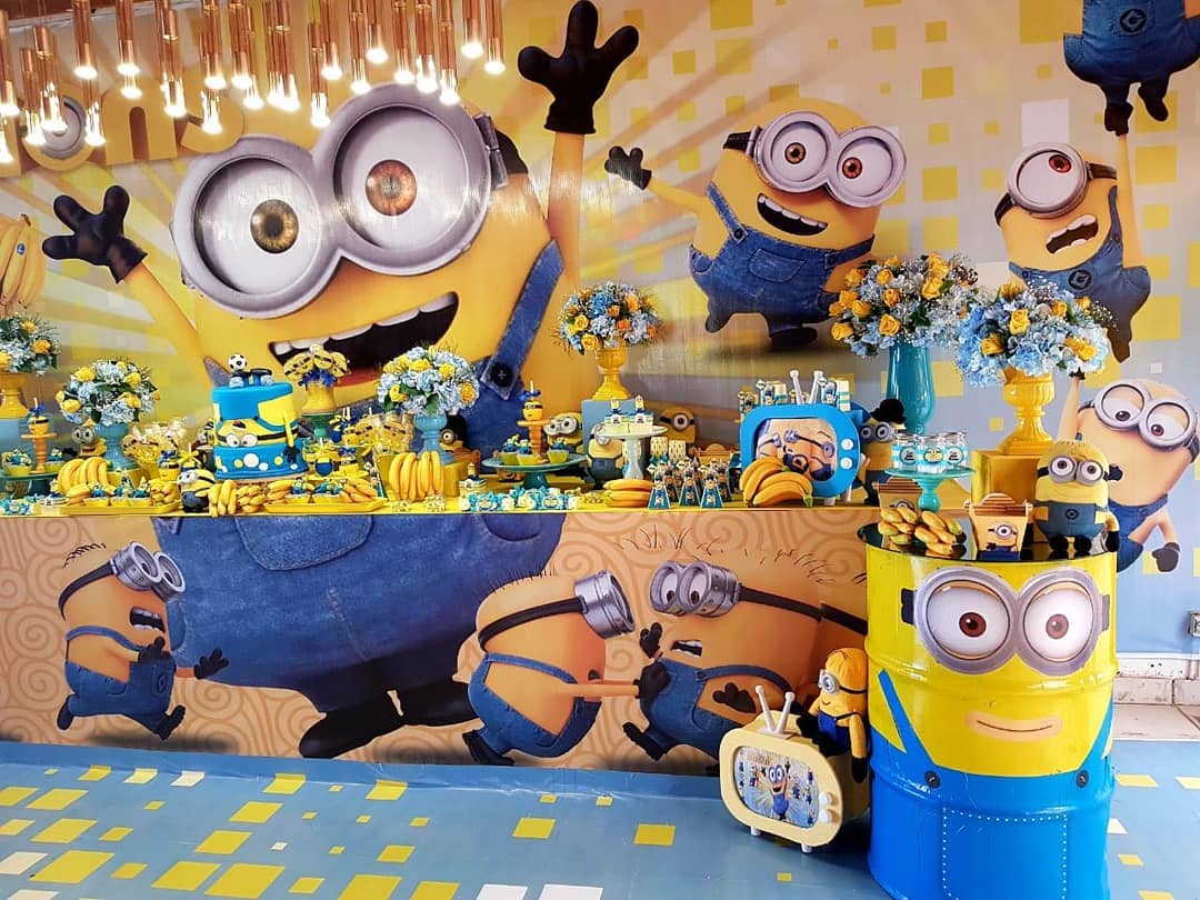 Foto de festa dos minions 50 - 52