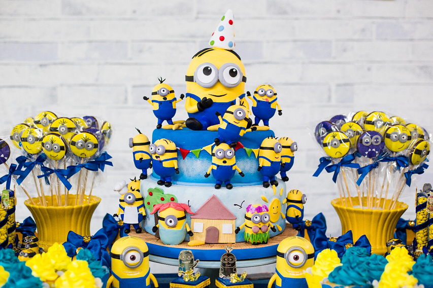 Foto de festa dos minions 65 - 67