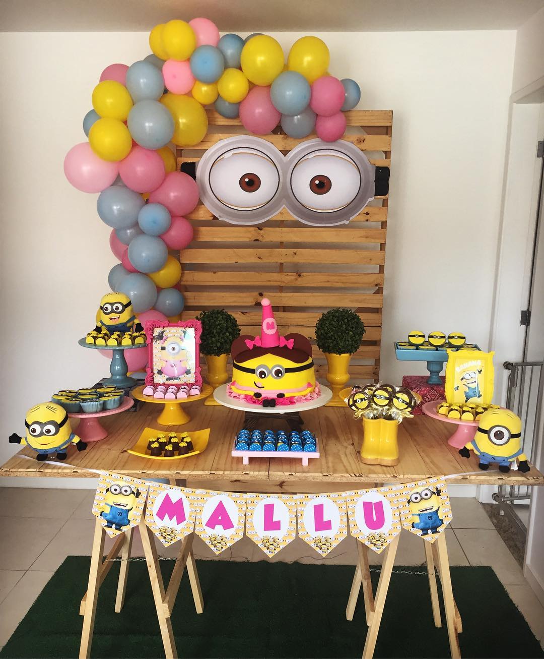 Foto de festa dos minions 68 - 70