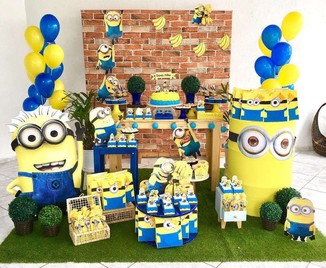 Foto de festa dos minions 69 - 71