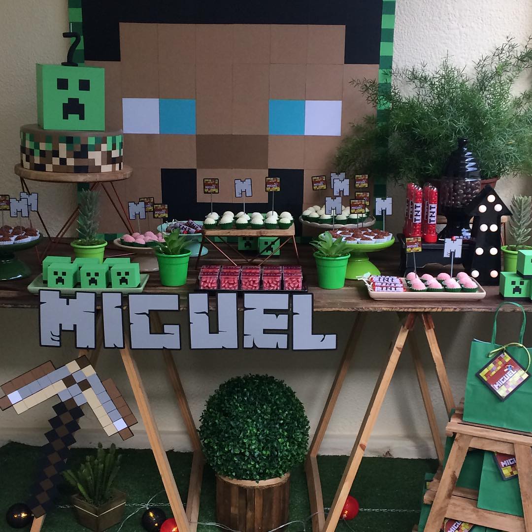 Foto de festa minecraft 13 - 13