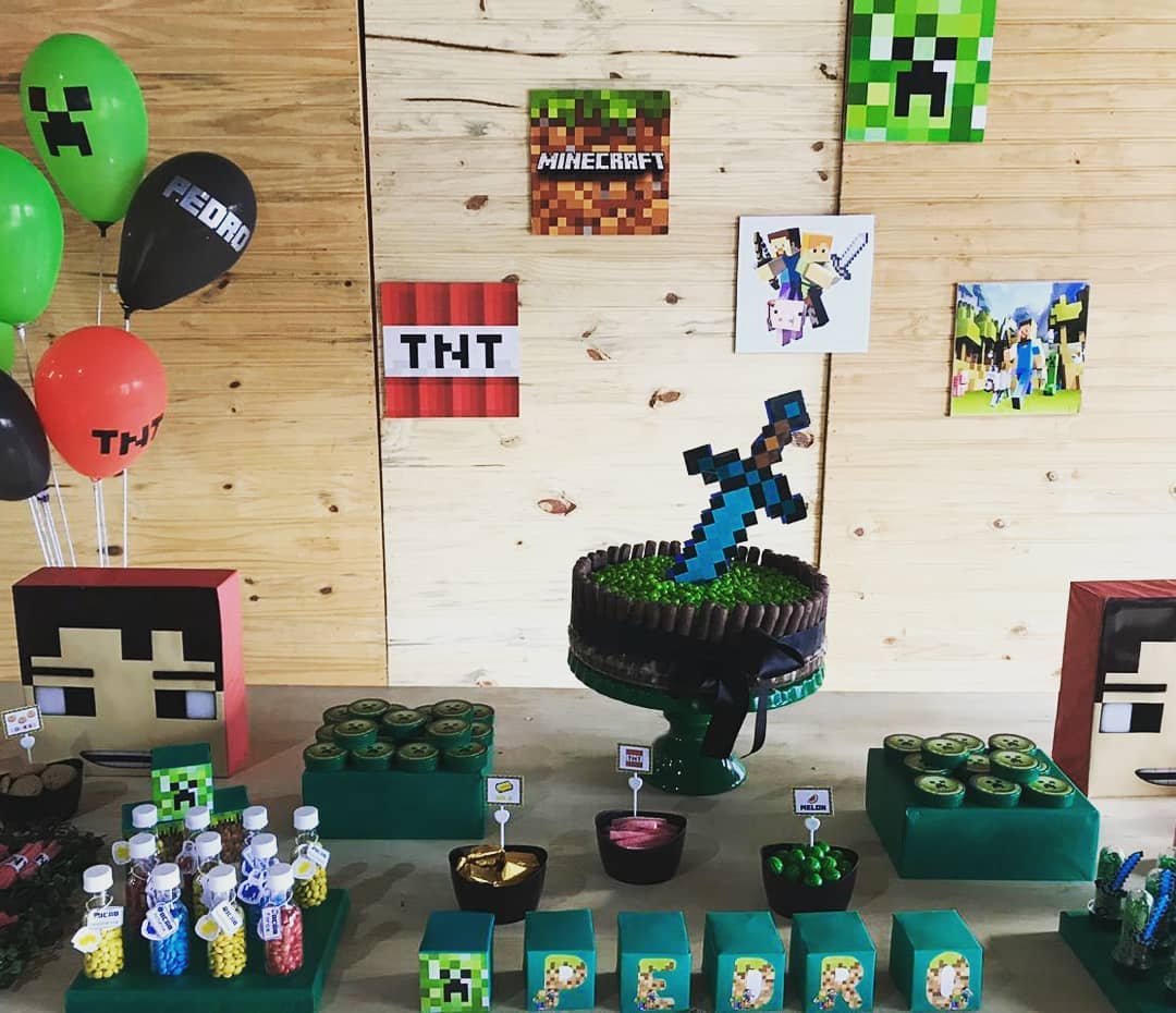 Foto de festa minecraft 19 - 19