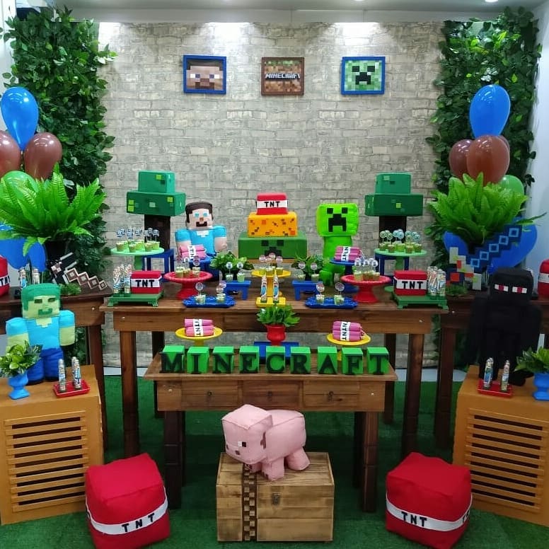 Foto de festa minecraft 3 - 3