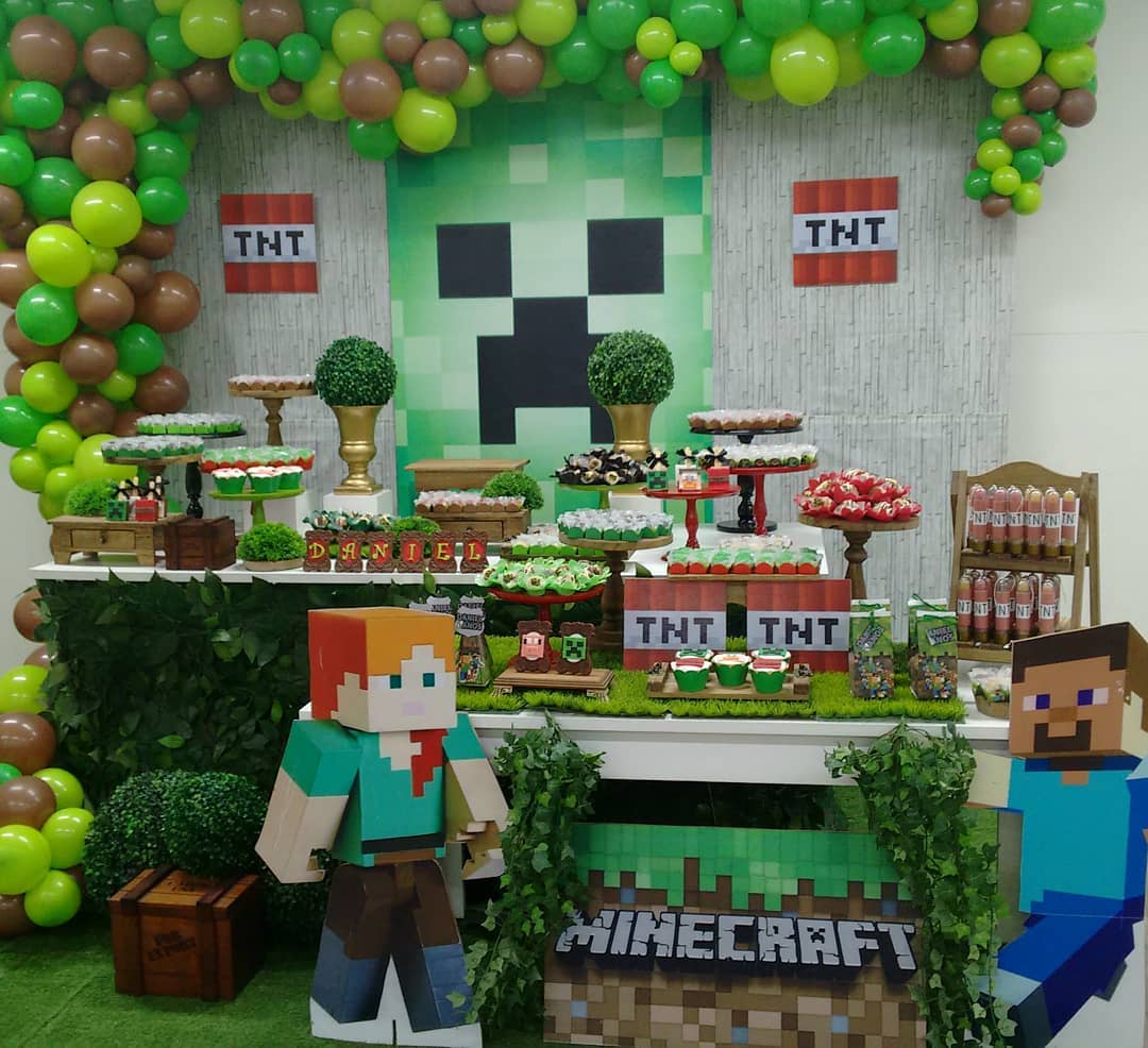 Foto de festa minecraft 55 - 55