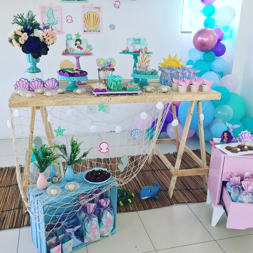 Foto de festa pequena sereia 14 - 17