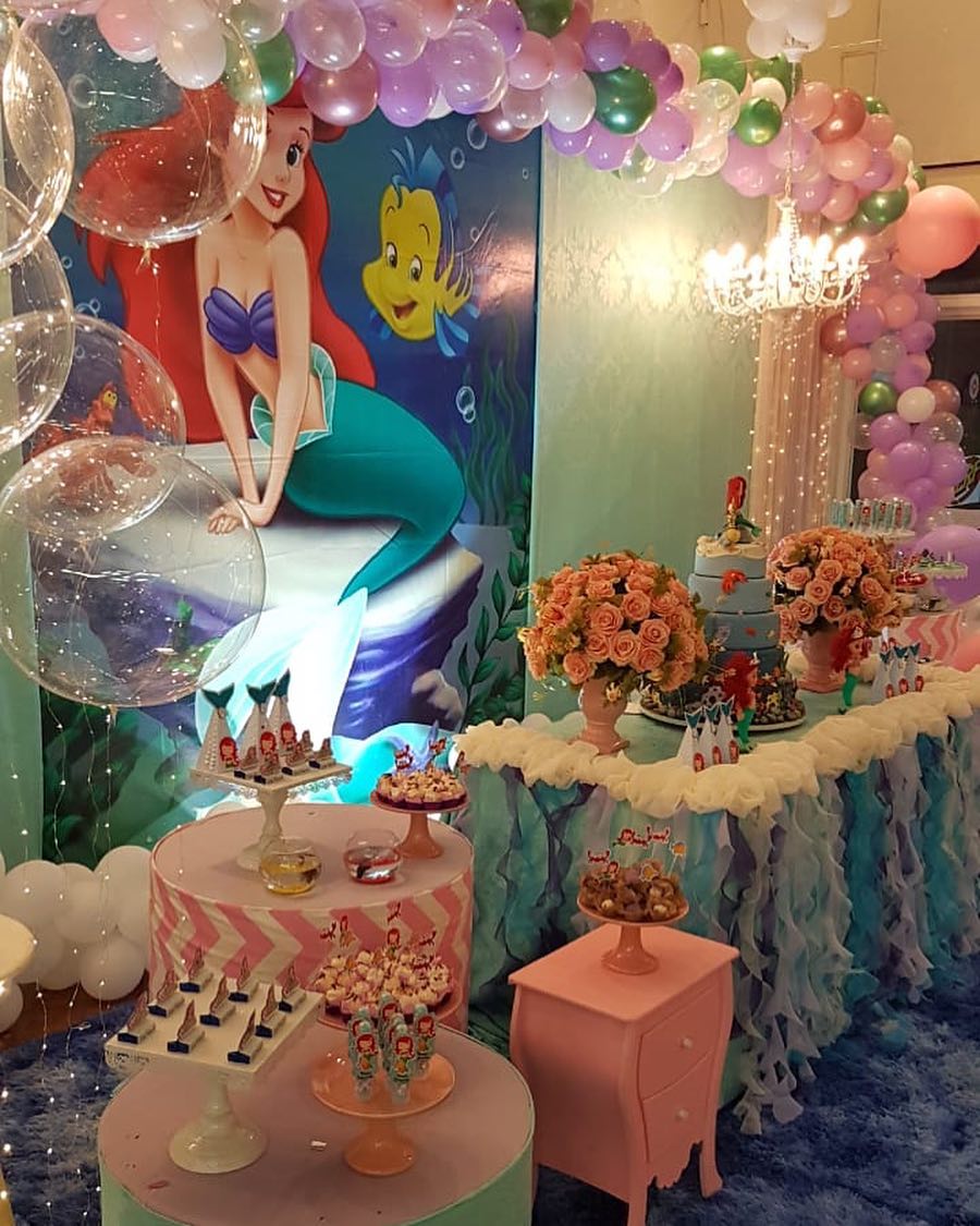 Foto de festa pequena sereia 24 - 27