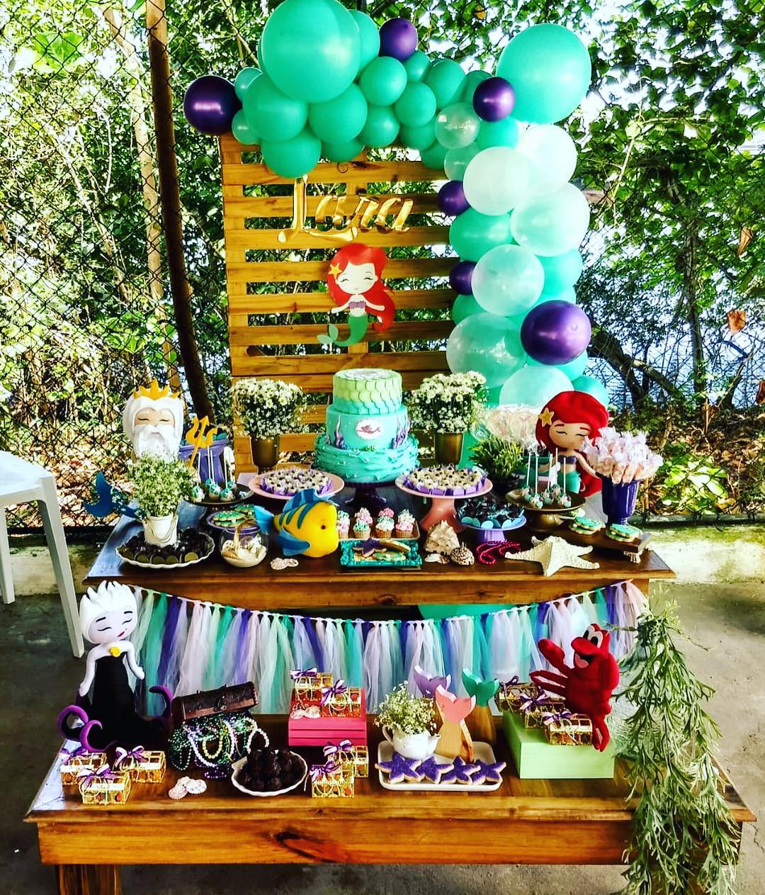 Foto de festa pequena sereia 41 - 44