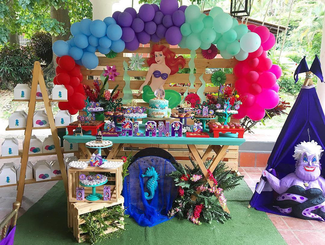 Foto de festa pequena sereia 42 - 45