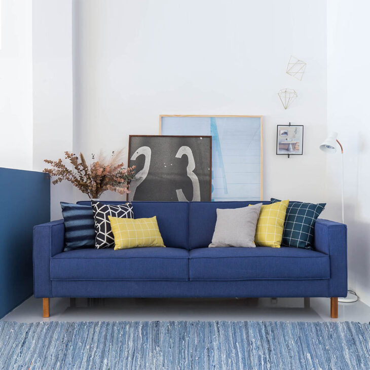 Foto de sofa azul 20 - 20