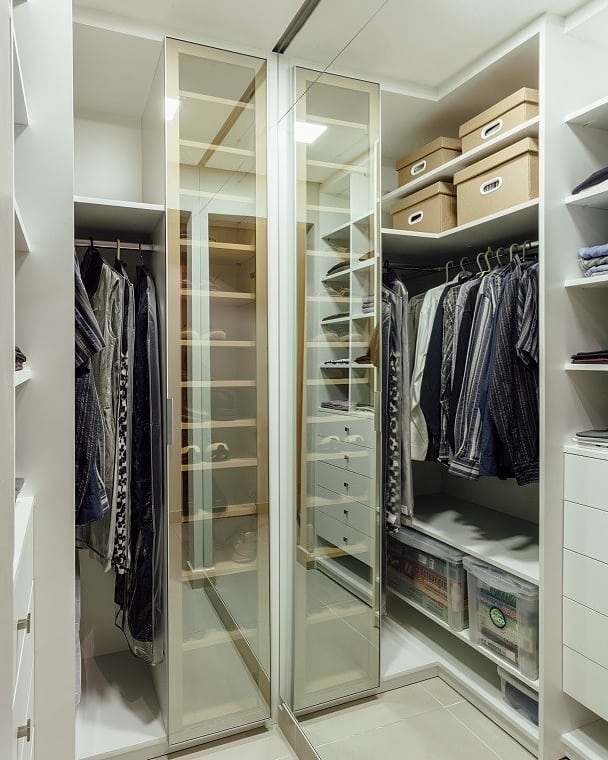 Foto de closet pequeno 54 - 56