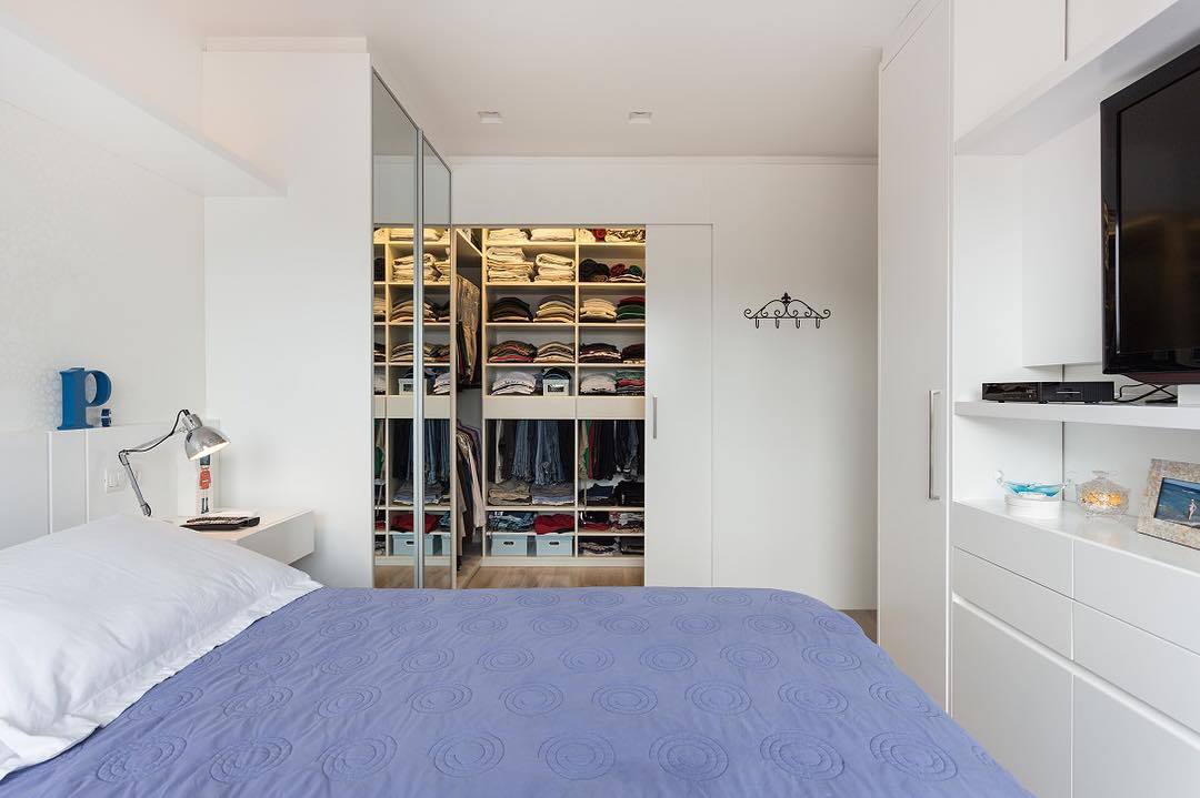 Closet pequeno: 85 ideias criativas para aproveitar o espaƧo