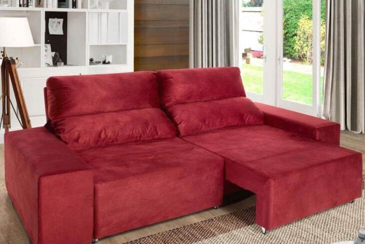 Foto de sofa vermelho 40 - 38