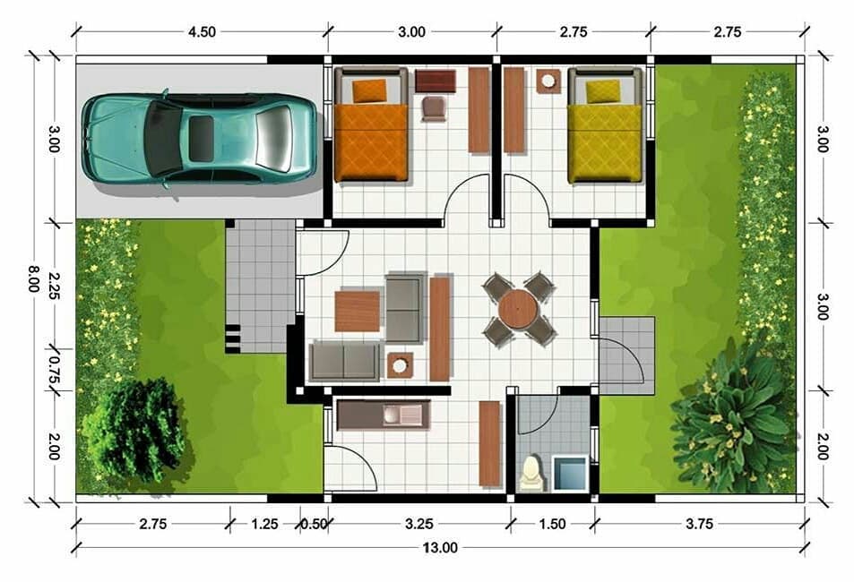 Foto de modelos de casa 101 - 102