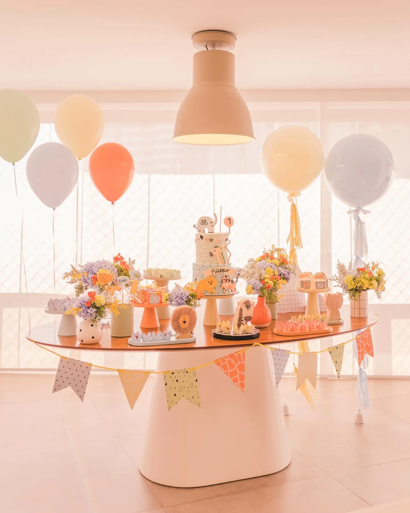 Foto de decoracao de aniversario simples 01 - 1