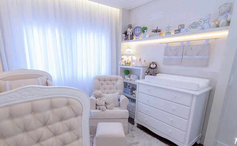 Prateleira para quarto de bebê: 70 modelos e tutoriais para decorar