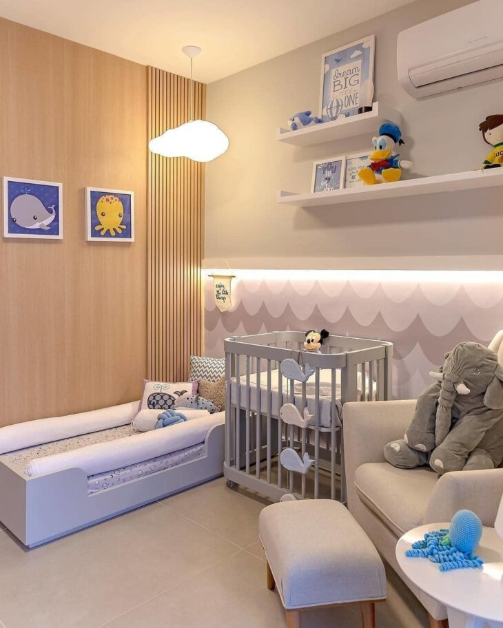 Foto de prateleira para quarto de bebe 21 - 19