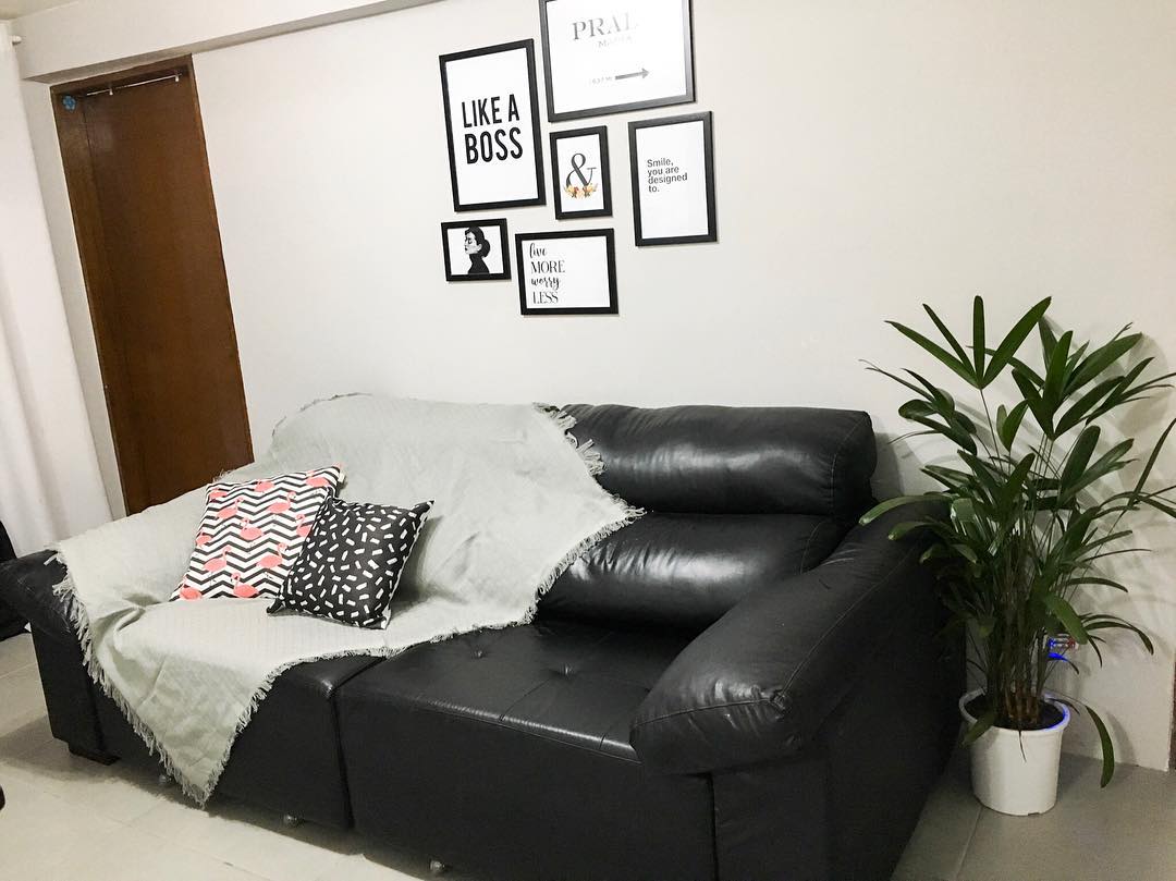 Foto de sofa preto 22 - 22