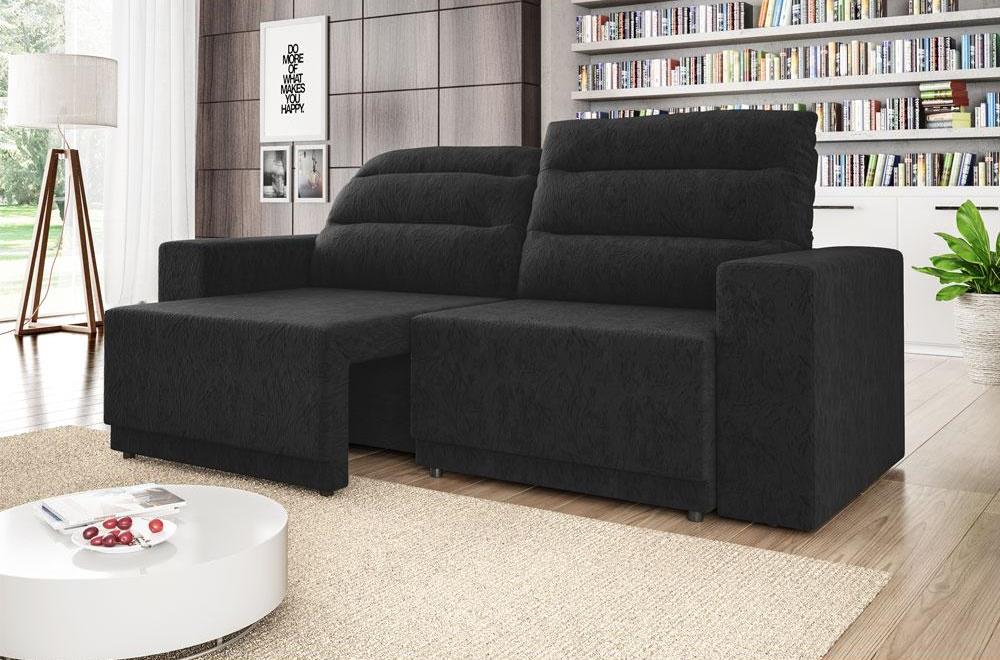 Foto de sofa preto 3 - 1