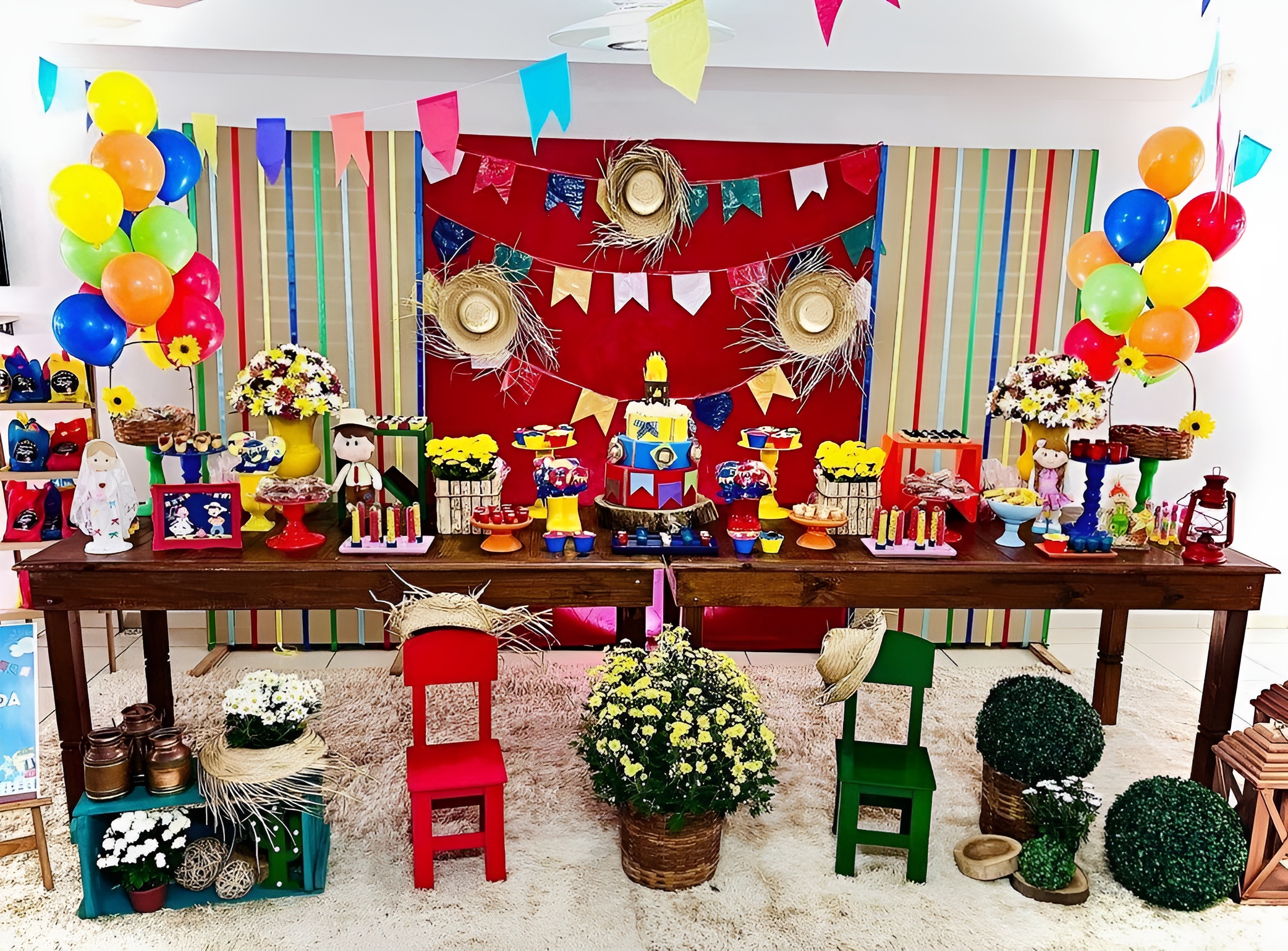 Foto de decoracao de festa junina 114 1 - 23