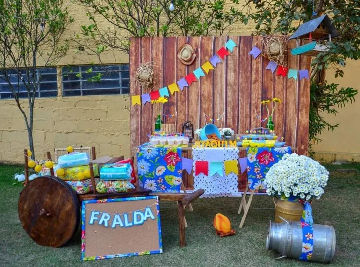 Foto de decoracao festa junina 45 - 55