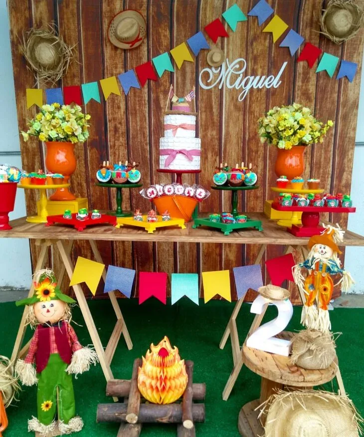 Foto de decoracao festa junina 46 - 40