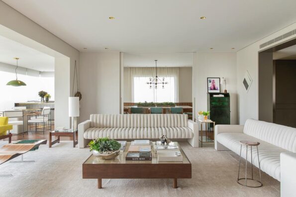Sofás modernos: 80 modelos estilosos e confortáveis para a sala