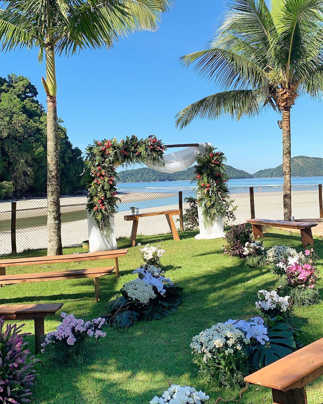 Foto de casamento na praia 31 - 33