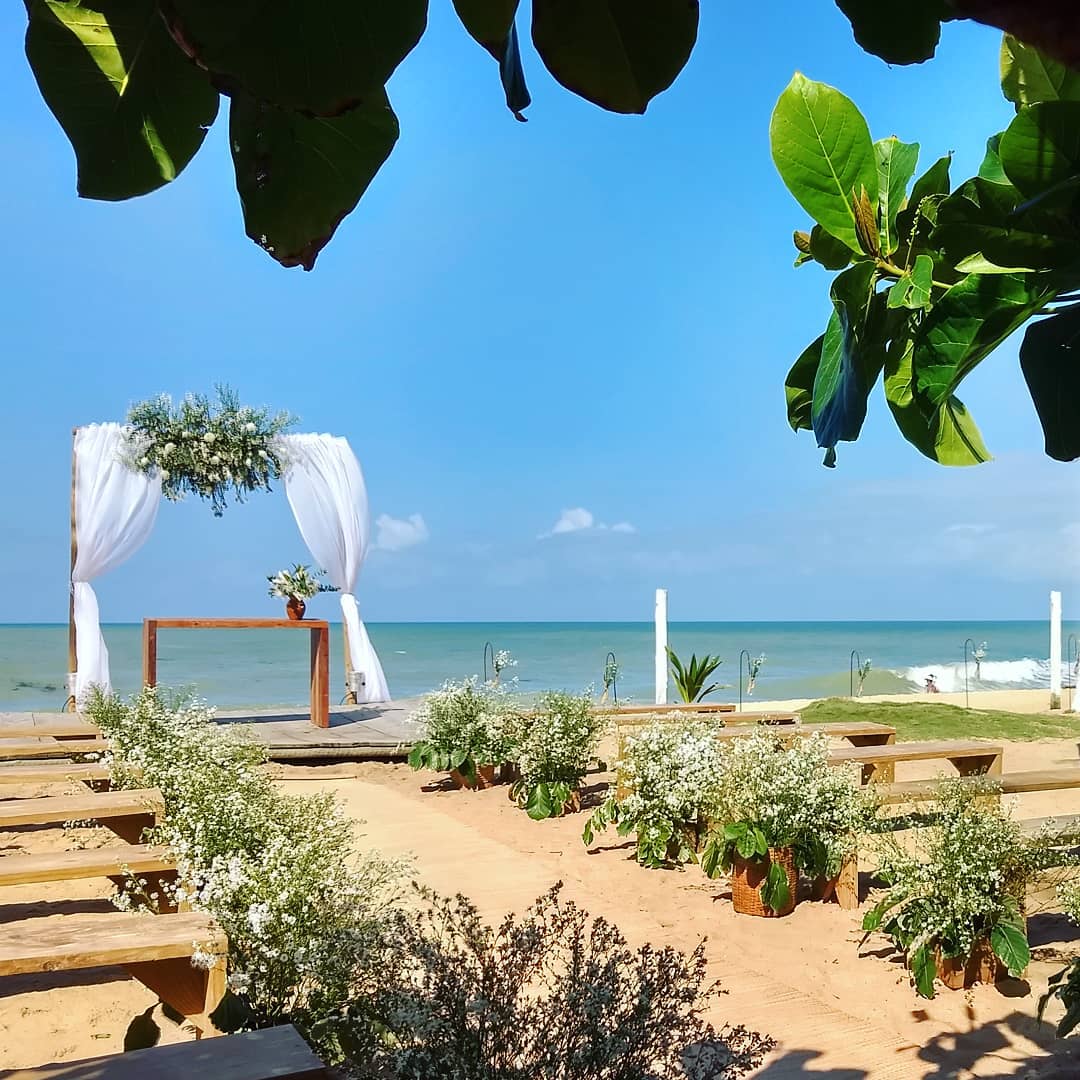 Foto de casamento na praia 33 - 35