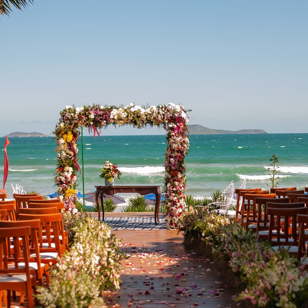 Foto de casamento na praia 43 - 45