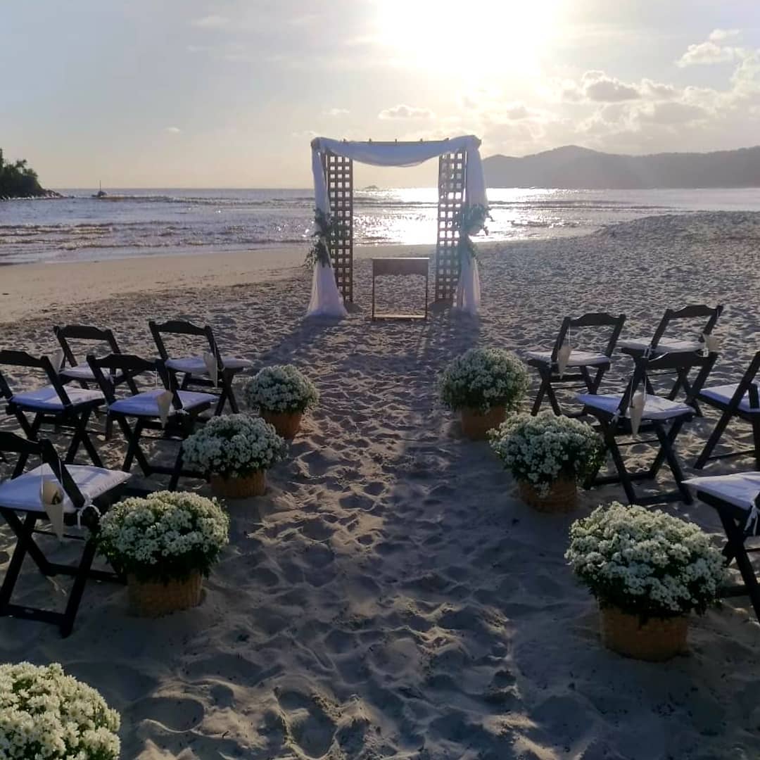 Foto de casamento na praia 53 - 55