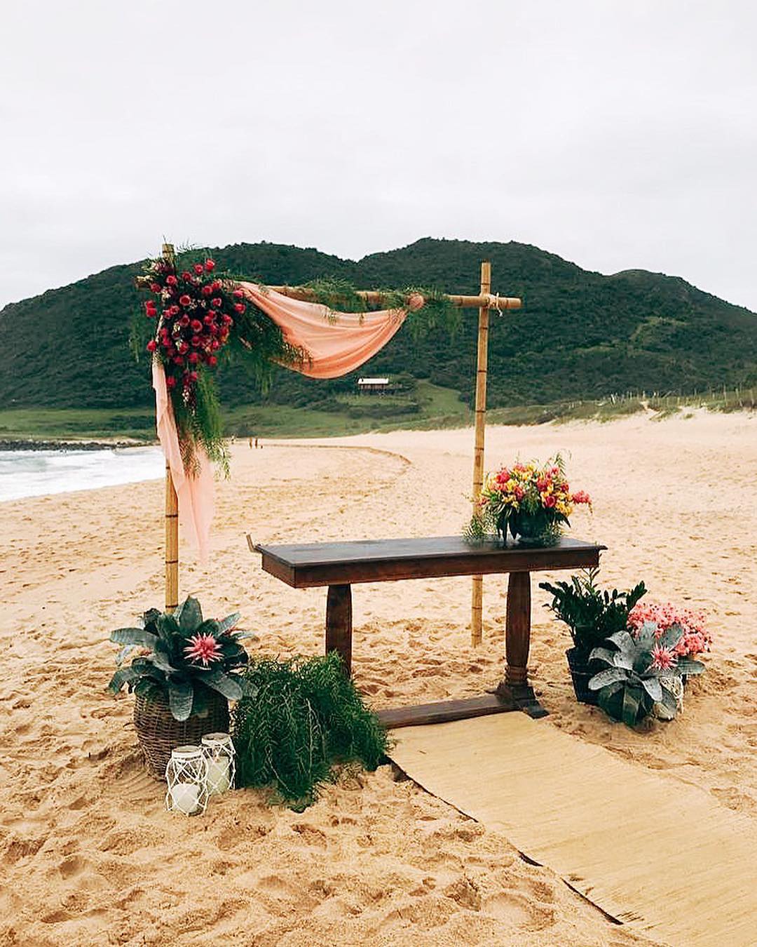 Foto de casamento na praia 54 - 56