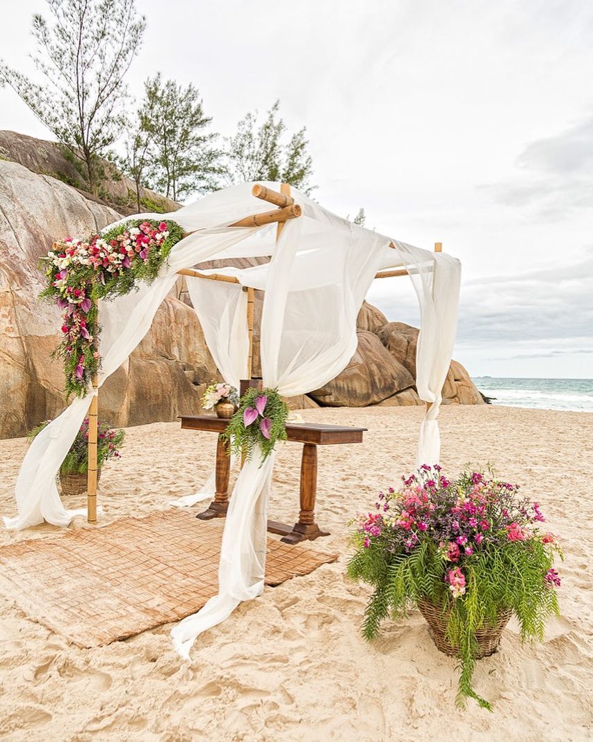 Foto de casamento na praia 58 - 60