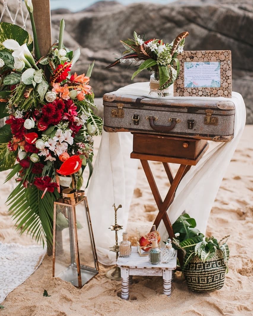 Foto de casamento na praia 64 - 66