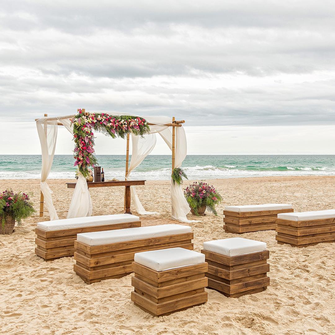 Foto de casamento na praia 67 - 69