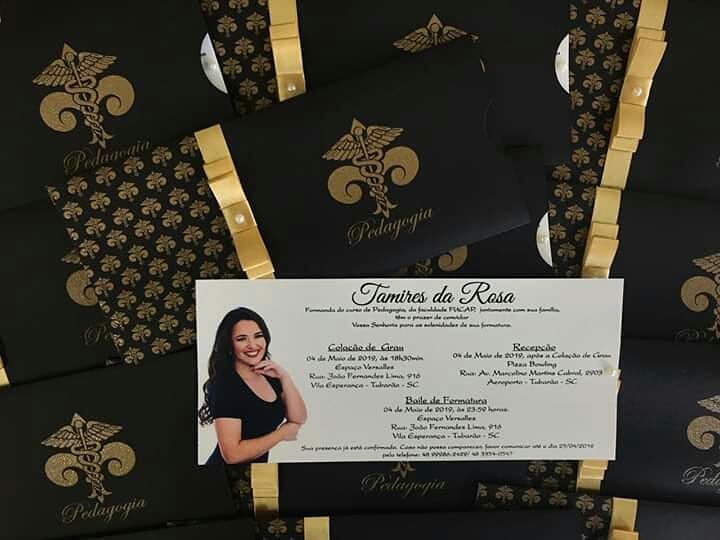 Foto de convite de formatura 48 - 51