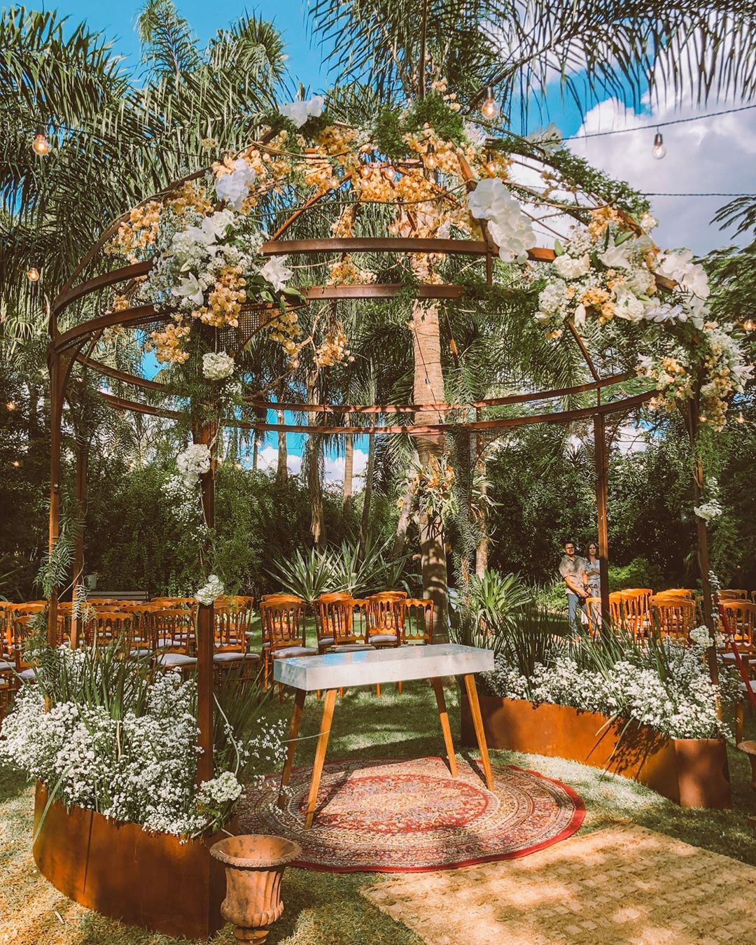 Foto de decoracao de casamento rustico 13 - 14