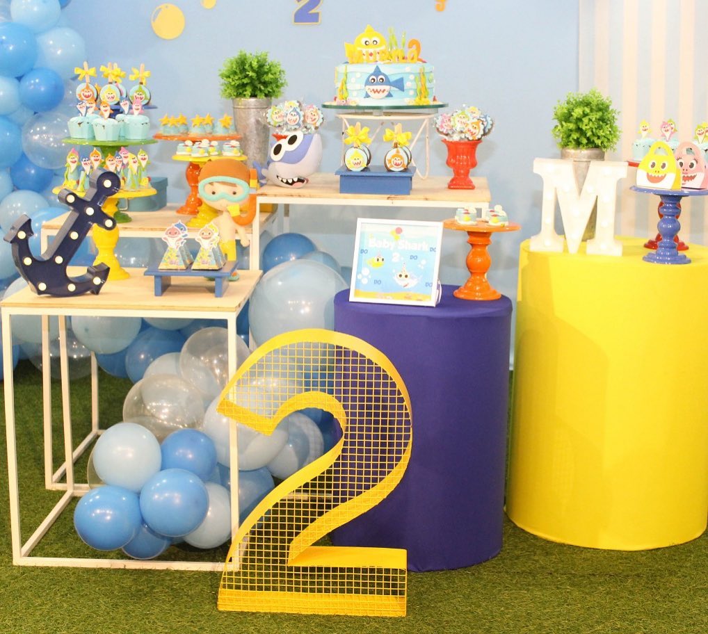 Foto de festa baby shark 27 - 30