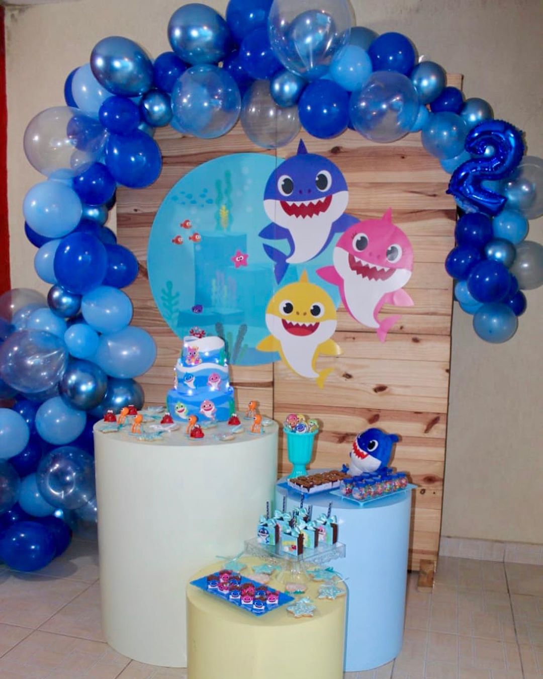 Foto de festa baby shark 45 - 48