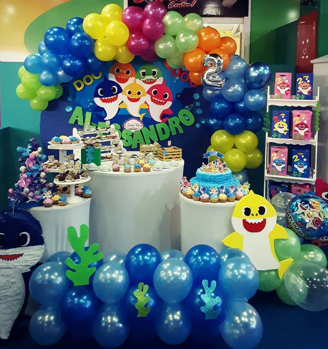 Foto de festa baby shark 5 - 8