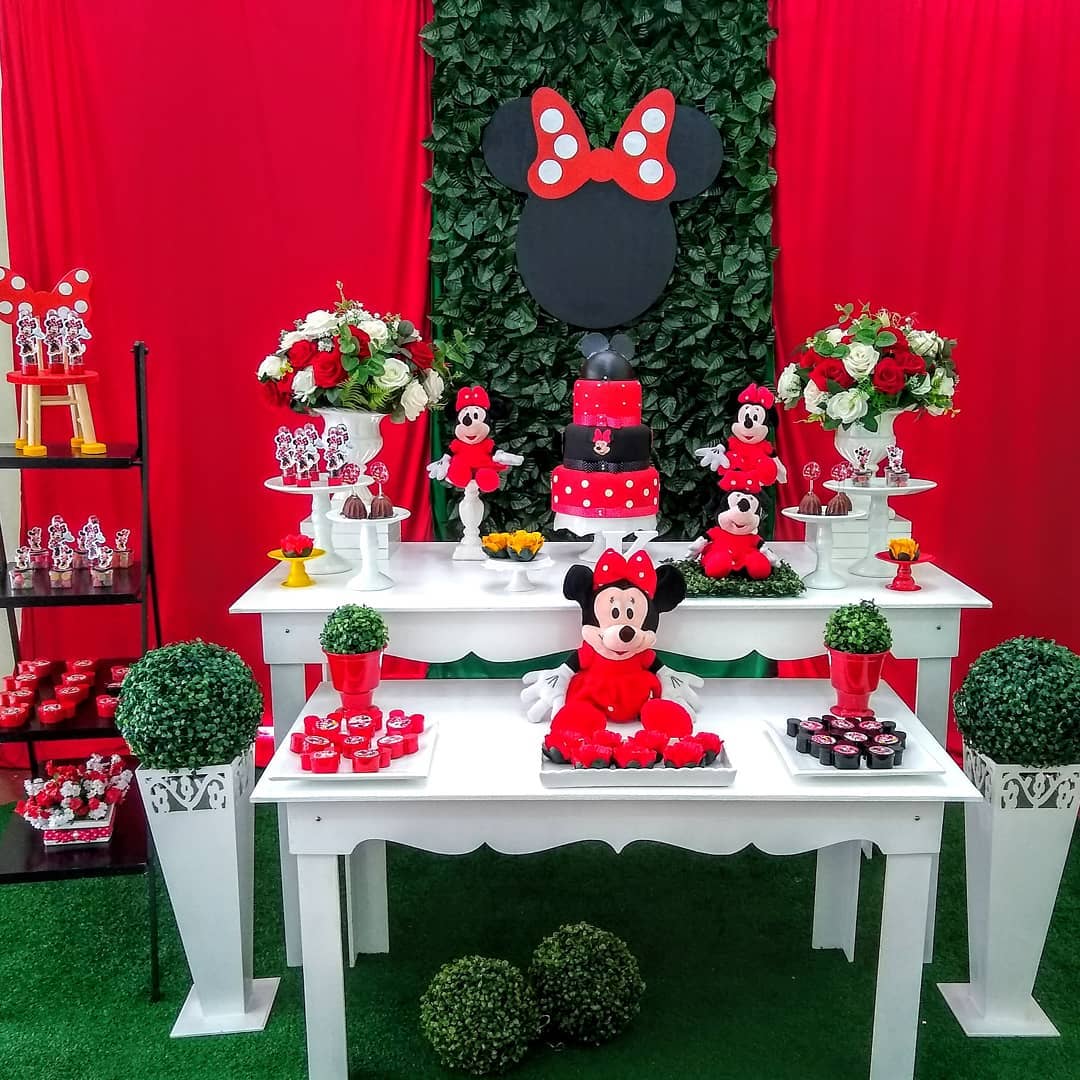 Foto de festa da minnie vermelha 12 - 13